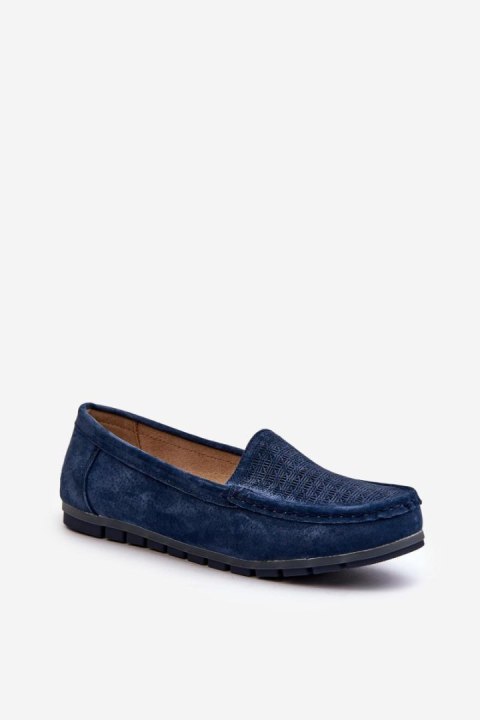 Mokasyny Model S.Barski LR755 Navy - Step in style - 38 Mokasyny Model S.Barski LR755 Navy - Step in style - 38