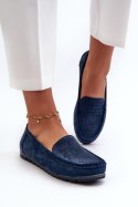 Mokasyny Model S.Barski LR755 Navy - Step in style - 38