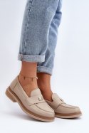 Mokasyny Model Zazoo 20165 Beige - Step in style - 40 Mokasyny Model Zazoo 20165 Beige - Step in style - 40