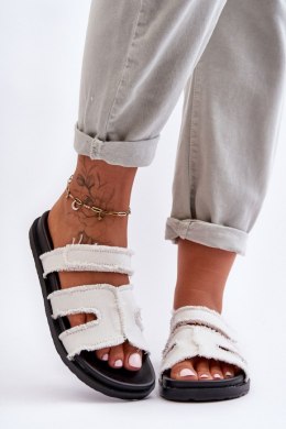 Sandał Klapki Model Lamirose H8-523 White - Step in style - 37