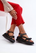 Sandały Model DA CR956 Black - Step in style - 37 Sandały Model DA CR956 Black - Step in style - 37