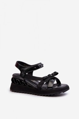 Sandały Model DA CR956 Black - Step in style - 38