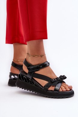 Sandały Model DA CR956 Black - Step in style - 40