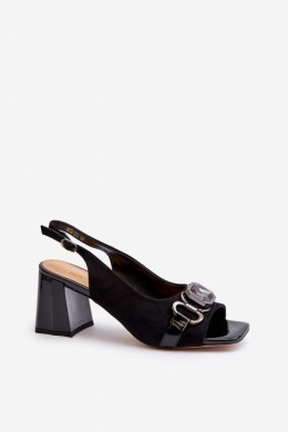 Sandały Model DA MR38-659 Black - Step in style - 37