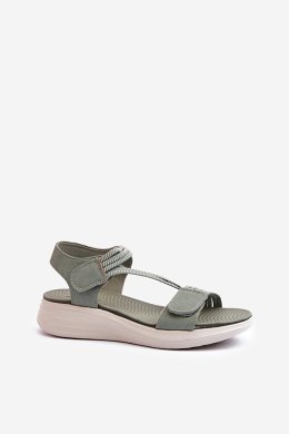 Sandały Model Eladora 24SD06-7056 Green - Step in style - 36