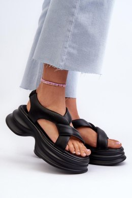 Sandały Model Goe NN2N4106 Black - Step in style - 40