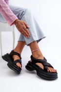 Sandały Model Goe NN2N4106 Black - Step in style - 40 Sandały Model Goe NN2N4106 Black - Step in style - 40