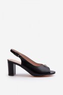 Sandały Model Trasea 24SD98-6785 Black - Step in style - 37 Sandały Model Trasea 24SD98-6785 Black - Step in style - 37