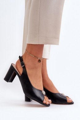 Sandały Model Trasea 24SD98-6785 Black - Step in style - 38