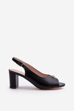 Sandały Model Trasea 24SD98-6785 Black - Step in style - 38