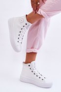 Trampki Model Big Star LL274A183 White - Step in style - 37 Trampki Model Big Star LL274A183 White - Step in style - 37