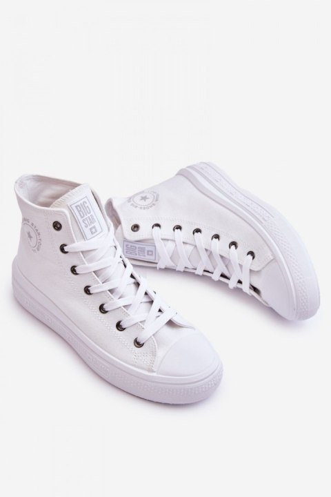 Trampki Model Big Star LL274A183 White - Step in style - 38 Trampki Model Big Star LL274A183 White - Step in style - 38