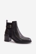 Botki Model Nevillira DA110 Black - Step in style - 36 Botki Model Nevillira DA110 Black - Step in style - 36