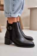 Botki Model Nevillira DA110 Black - Step in style - 36 Botki Model Nevillira DA110 Black - Step in style - 36