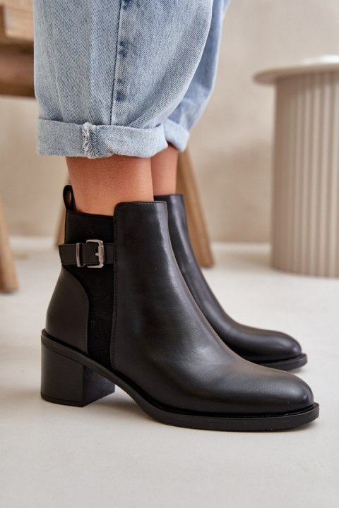 Botki Model Nevillira DA110 Black - Step in style - 36 Botki Model Nevillira DA110 Black - Step in style - 36