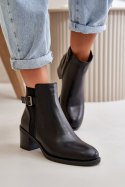 Botki Model Nevillira DA110 Black - Step in style - 40