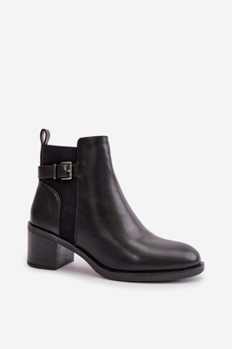 Botki Model Nevillira DA110 Black - Step in style - 40 Botki Model Nevillira DA110 Black - Step in style - 40