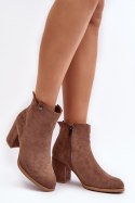 Botki Model Selela 23ZSSQ6936-11 Brown - Step in style - 39 Botki Model Selela 23ZSSQ6936-11 Brown - Step in style - 39