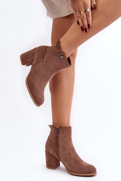 Botki Model Selela 23ZSSQ6936-11 Brown - Step in style - 41 Botki Model Selela 23ZSSQ6936-11 Brown - Step in style - 41