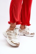 Buty Sportowe Model Ahmani NB633P White/Gold - Step in style - 37