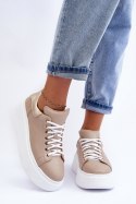 Buty Sportowe Model Lemar 10150 Beige - Step in style - 37 Buty Sportowe Model Lemar 10150 Beige - Step in style - 37