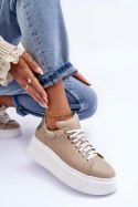 Buty Sportowe Model Lemar 10150 Beige - Step in style - 37 Buty Sportowe Model Lemar 10150 Beige - Step in style - 37
