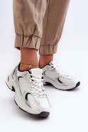 Buty Sportowe Model Leranea 894-4B White/Black - Step in style - 38 Buty Sportowe Model Leranea 894-4B White/Black - Step in style - 38