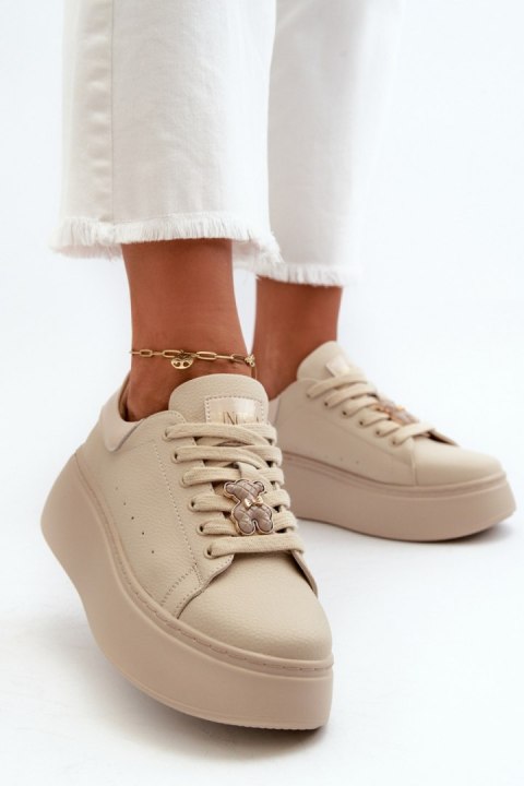 Buty Sportowe Model Vinceza 66641 Beige - Step in style - 38 Buty Sportowe Model Vinceza 66641 Beige - Step in style - 38