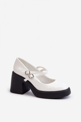 Czółenka Model Halmina M381 White - Step in style - 37