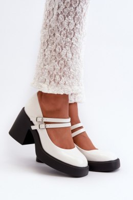 Czółenka Model Halmina M381 White - Step in style - 39