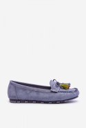 Mokasyny Model Dorine GS37 Blue - Step in style - 38