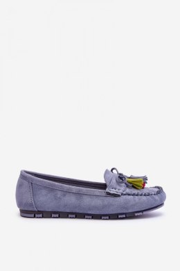 Mokasyny Model Dorine GS37 Blue - Step in style - 38