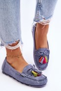 Mokasyny Model Dorine GS37 Blue - Step in style - 38