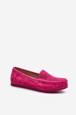 Mokasyny Model S.Barski LR755 Fuksja - Step in style - 39