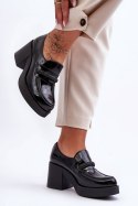 Półbuty Model Gelanor 20157 Black Skóra - Step in style - 37 Półbuty Model Gelanor 20157 Black Skóra - Step in style - 37