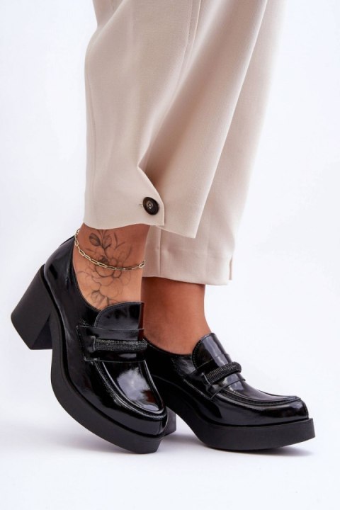 Półbuty Model Gelanor 20157 Black Skóra - Step in style - 37 Półbuty Model Gelanor 20157 Black Skóra - Step in style - 37