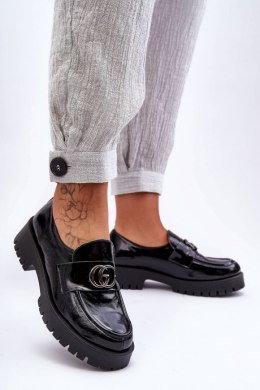 Półbuty Model Rosefalls 20153 Black Skóra - Step in style - 37