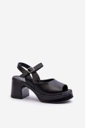 Sandały Model Vinceza 66627 Black - Step in style - 37