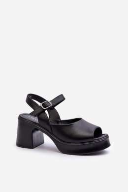 Sandały Model Vinceza 66627 Black - Step in style - 40