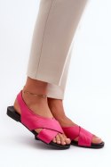Sandały Model Zazoo 40407 Fuksja - Step in style - 38 Sandały Model Zazoo 40407 Fuksja - Step in style - 38