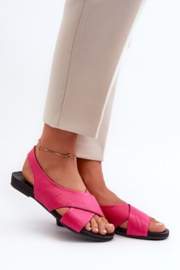 Sandały Model Zazoo 40407 Fuksja - Step in style - 38