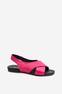 Sandały Model Zazoo 40407 Fuksja - Step in style - 38 Sandały Model Zazoo 40407 Fuksja - Step in style - 38