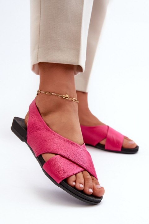 Sandały Model Zazoo 40407 Fuksja - Step in style - 38 Sandały Model Zazoo 40407 Fuksja - Step in style - 38