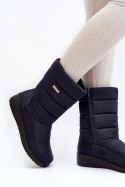 Śniegowce Model Calena 22SN26-5028 NavyNavy - Step in style - 40