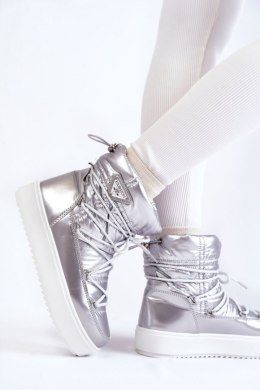 Śniegowce Model Carrios HY845-19 Silver - Step in style - 37