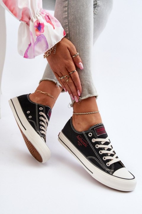 Trampki Model Big Star NN274234 Black - Step in style - 37 Trampki Model Big Star NN274234 Black - Step in style - 37
