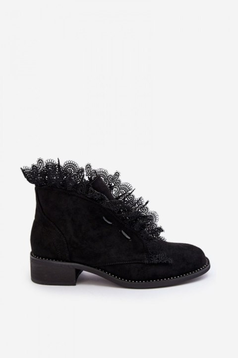 Botki Model Klemovia DA97P Black - Step in style - 37 Botki Model Klemovia DA97P Black - Step in style - 37
