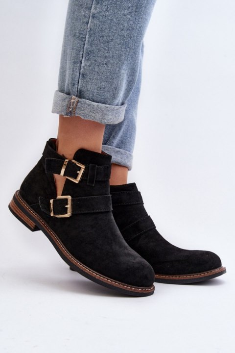 Botki Model Melviana A2901 Black - Step in style - 37