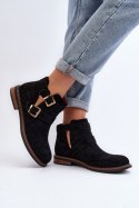 Botki Model Melviana A2901 Black - Step in style - 37