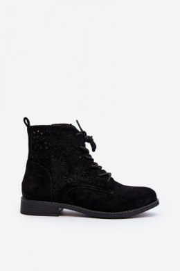 Botki Model S.Barski HY66-136 Black - Step in style - 36